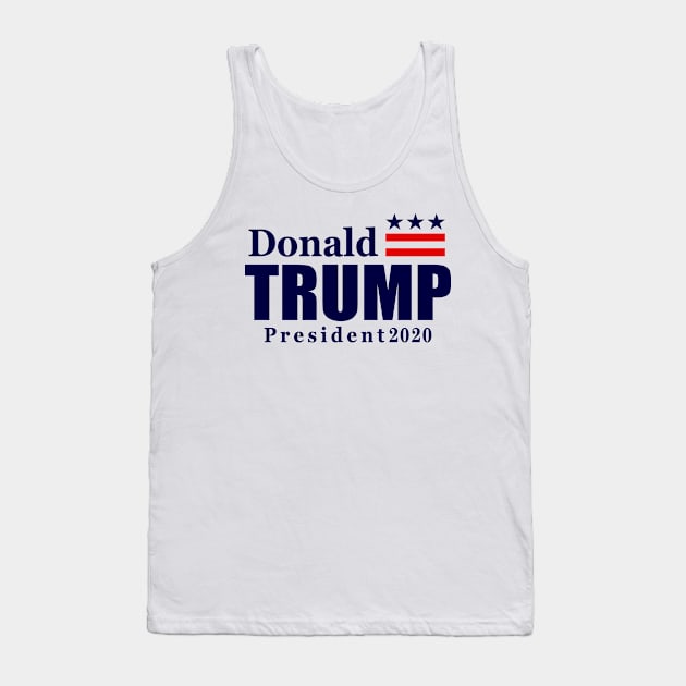 Trump 2020 Tank Top by Etopix